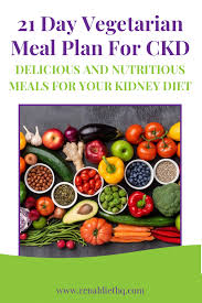 21 Day Vegetarian Meal Plan For Pre Dialysis Kidney Disease Renal Diet Menu Headquarters Vegetarian Meal Plan Renal Diet Recipes Vegetarian Recipes