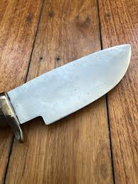 Amazon warehouse great deals on quality used products. Custom Usa Hand Made Sportello Broad Blade Knife With Elk Handle
