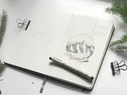 Aesthetic Black And White Bullet Journal Mountain Doodle Cover Page For August Bullet Journal Bullet Journal August Bullet Journal Hand Lettering Bullet Journal Minimalist