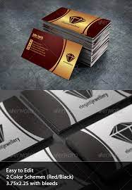 Jewelry business card design for jewelry showroom, designers, & related business. Jewelry Business Card Set By Objectideas Graphicriver