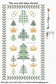 Explore these free easy cross stitch patterns today. Hancock S House Of Happy Last Minute Minis Traditional Cross Stitch Christmas Tree Sampler Pattern Free To Download