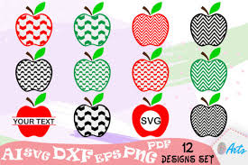 Download Chevron Apple Graphic By Digitemb Creative Fabrica PSD Mockup Templates