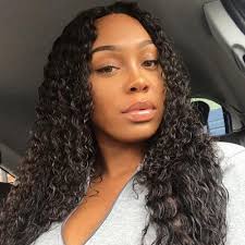 Super Soft and Shiny curls & Lace Melted So Perfectly! Virgin Human Hair  Water Wave 13x6 Lace Front Wig Pre Plucked (w513)