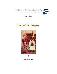 You will gain an understanding of a number of key areas including: Culture In Hungary Grin