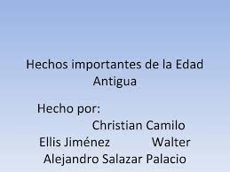 Home tags hecho a la antigua. Calameo Hechos Importantes De La Edad Antigua