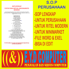 Check spelling or type a new query. Sop Perusahaan Minimarket Retail Moderen Lengkap Dengan Flowchart Jobdesc Panduan Standardisasi Toko Shopee Indonesia