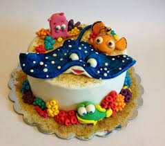 Meerestorte Torten Kindergeburtstag Kuchen