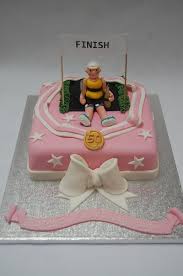 For a cake without a theme, alterations on happy birthday can simply add the person's name or age. Running Cake Beautiful Birthday Cakes