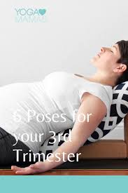 6 Poses For Your Third Trimester In 2020 Third Trimester Trimester Prenatal Yoga Poses