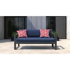 Monterey Patio Sofa With Cushion Patio Sofa Outdoor Sofa Furniture