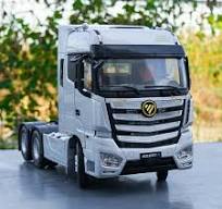 Rare 1:24 Foton Auman EST -A Truck Tractor Trailer Diecast Toy Model  Collection