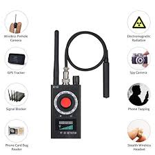 Kkmoon Signal Detector Anti Spy Detector K18 Camera Gsm Audio Bug Finder Gps Signal Lens Rf Tracker