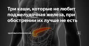 Tri Kashi Kotorye Ne Lyubit Podzheludochnaya Zheleza Pri Obostrenii Ih Luchshe Ne Est Stilno Modno I Dushe Ugodno Yandeks Dzen