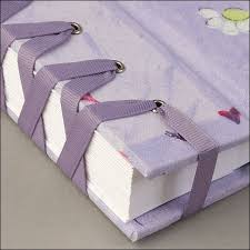 Ribbon Bind Leather Wedding Album Creative Binder Book Making