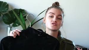 Astrid Olsen Danish Youtuber Wearing Vinyl: Latex Porn