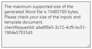 Solved Populate A Word Template Please Make Sure The Si Power Platform Community