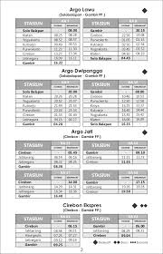 Jadwal kereta api tujuan solo balapan. Jadwal Kereta Api 2015