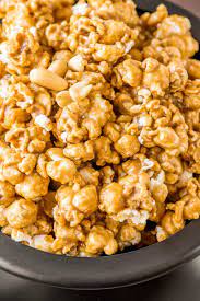 Homemade Caramel Popcorn With A Rich Homemade Caramel Sauce Drizzled Over Fresh Popcorn This C Homemade Caramel Corn Homemade Caramel Popcorn Caramel Popcorn