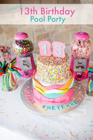 Teenage birthday party ideas are tough because princess and pirate themes are no longer an option and candy themed teen party ~ elisa hubbard studios. 13th Birthday Surprise Pool Party Capturing Joy With Kristen Duke Pool Birthday Party Pool Party Treats Birthday Surprise