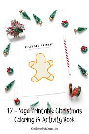 Printable Christmas Coloring And Activity Book For Kids The printable is free and you can grab it at the end of this post!