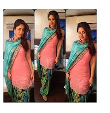 Black And Pink Combination Salwar Suit Pin On Dresses