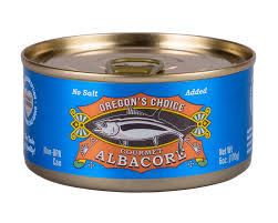 Gourmet Albacore Tuna No Salt Added 6 oz. can