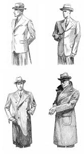 1920s Men S Coats 1920s Men Drawings Vintage Drawing