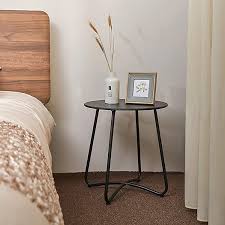 Stand for tv ikea fellbo. Buy Caifang Patio Side Table Outdoor Small Round Metal Side Table Waterproof Portable Coffee Table End Table For Garden Porch Balcony Yard Black Online In Ukraine B07wnht769
