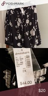 Roz And Ali Dressbarn Blouse New Roz Ali Dressbarn Navy Blue Blouse