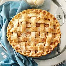 Lattice Topped Apple Pie Recipe How To Make It Taste Of Home
