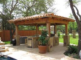 See more ideas about outdoor kitchen design, backyard patio, backyard. Adorable Outdoor Kitchen Design Under Elegant Gazebo Including Granite Countertop Backsplash Along With Pplants In The Pergola Designs Outdoor Pergola Pergola