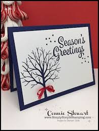 Sheltering Tree Speedy Delivery 2 Minute Video Double Feature Easy Valentine Cards Stampin Up Christmas Cards Christmas Card Inspiration