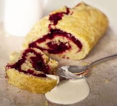 Steamed Cranberry Roly Poly Recipe Food British Pudding Bbc Good Food Recipes