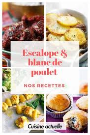 Que Faire Avec Du Blanc Et Des Escalopes De Poulet Escalope De Poulet Recette Escalope Recette Escalope De Poulet