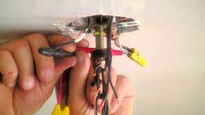 There are 3 wires coming in thru dave's reply: Wiring Your Home How To Wire Light Fixtures Youtube