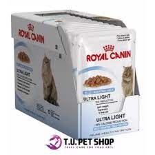 ลดราคา royal canin ultra light in jelly 85g x 12 pouches โรย ลคาน นอาหารเป ยกแบบซอง สำหร บแมวท ต องการควบค มน ำหน cat food allergy cat food coupons cat food