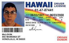 In order to get a new cac card, update info on deers, get a family member or sponsor military id, use this address to find the site closest to you: Mclovin Id Card Hawaii Drivers License Superbad Movie Fake Joke Prank Free Ship Ebay
