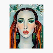 Naive Flowers Wall Art for Sale