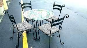 How To Repair Wrought Iron Patio Furniture Finally The Warmer Days Of The Wrought Iron Patio Furniture Iron Patio Furniture Wrought Iron Garden Furniture