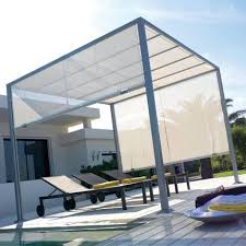 Tonnelle A Glissiere Soltera Superpo Castorama Budget Patio Pergola Moderne Et Maison