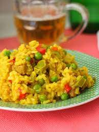 Arroz Amarillo Con Carne Receta Facil Paso A Paso Receta Arroz Amarillo Preparar Arroz Recetas Faciles