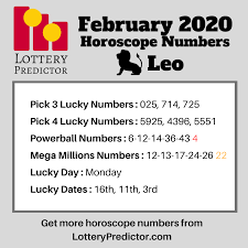 Find out your lucky numbers, winning numbers for lottery, gambling, betting. Leo Lucky Lotto Numbers For Tomorrow Cheaper Than Retail Price Buy Clothing Accessories And Lifestyle Products For Women Men