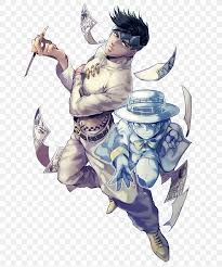 Some are hd, some aren't (sorry for that). Jojo S Bizarre Adventure Eyes Of Heaven Jotaro Kujo Rohan Kishibe Jonathan Joestar Jojo S Bizarre Adventure Over