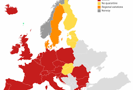 The countries on the uk's green, amber and red list as of may 7. Update Which European Countries Are On Norway S Red Quarantine List The Local