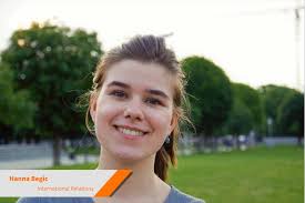 Our fourth Board Member, Hanna Begic, is in charge of International  Relations. She wants you all to know this: Hey, everyone! My name is Hanna  Begic and as of now I am
