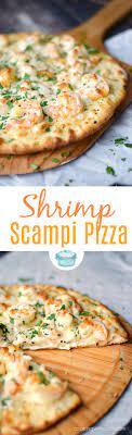 Shrimp Scampi Pizza Recipe Recipes Cooking Recipes Food