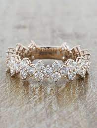 Ava 5mm Cincin Kawin Berlian Perhiasan Pernikahan Cincin Perkawinan
