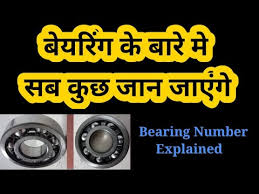 Bearing Number Explained Designation