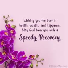 Jun 12, 2020 · 81. Speedy Recovery Wishes Messages And Quotes Wishesmsg