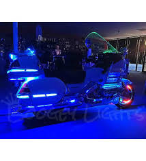 Hi Initensity Multi Color Gold Wing Motorcycle Led Light Kit